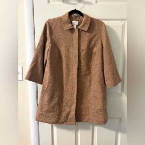 Chico’s Textured Overside Suit Jacket  Chico Size 0 (Small/4)